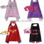4 Different Superheros Cape and Mask with Wristbands Costumes Set For Girls
