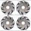 (4 Inch)100mm Aluminum Mecanum Wheels Set Basic ( 2 Left, 2 Right) for Robot Car 14162