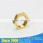 China supplier brass hex thin nut