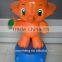OEM Blow Molding plastic hello kitty toy bottle plastic bottle cartoon toy