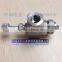 Internal mix flat spray air atomizing nozzle