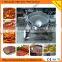 Industrial soap heater mixer tilting pot with agitator