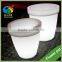 Allibaba Com Whosale Indoor Pots Greenhouse Garden Led Flower Pot Plant Pots With Rechargeable Battery