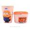 All in One Snacking And Drinking Movie Display Cup with Straw, IML Custom Logo Printed Drink Cup with Straw