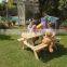 Wood Dining Furniture Set, Children's Picnic Table & Bench