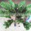 Home garden edging decorative 7.5ft Height 700 pcs of pine tips artificial green plastic LED lights christmas trees ESDS11 1701