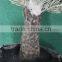White snow fake christmas tree artificial Christmas tree in pot