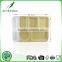 Corn starch Long-lasting Affordable Bamboo Fiber Divided Dinner Plate