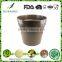 High standard practical best design Outdoor&Indoor Bamboo Fiber pots