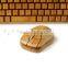 Classical Elegant Chinese Bamboo Wireless Suit One Key Area Keyboard & Mouse Employed Universally