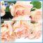 Factory wholesale fake flower,home or wedding decoration rose flowers artificial bouquet, silk flowers artificial wall