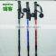 2015 NEW three section colorful nordic walking stick