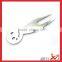 Custom Blanks Steel Metal Smile Face Fruit Fork