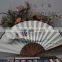 Nature bamboo paper gift fan