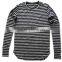 Wholesale Base Long T-shirt Thin Long Sleeve Stripe T-shirt