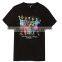 Music party Sound activated flashing lighting LED DJ T shirt