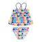 Top Selling Bright Green Baby Girl Swim Suits Swimwear