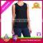 High quality fitness wholesale plain white stripe sport tank top
