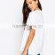 New Collection Simple Design Print Letter Fashion T-shirt for Lady