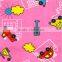 combed 20*10 40*42 cotton reactive printed flannel fabric wholesale