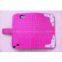 for iphone 5 shiny grid diamond leather pattern case with card holder