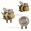 opera mask golf ball marker and hat clip/yf golf ball marker/ mutli design hat clip
