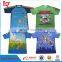 Wholesale sublimaiton custom kids cartoon t shirt