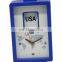 Fancy flip number high-tech alarm clock calendar