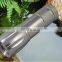 good quality led mini torch 3*AAA battery torch mini flashlight