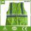 Factory made 100%polyester fabric mesh /knit reflective tape work tape security vest