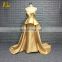 Formal One Piece Sweetheart Sleeveless Beaded Champagne Designers Evening Gown