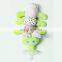 green cute caterpillar pacifier baby calm plush toy