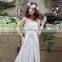 Wholesale Sweetheart Sleeveless Lace-Up Side Split Beaded Chiffon Wedding Dresses SQS036