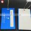 Cheap blue Leather tag luggage label