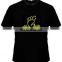 voice activated led flashig t shirt batman