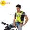 Adult reflex yellow pocket safety vest working clothes