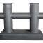 Mooring bollard for ship deck mooring fitting