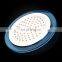 New 6inch blue ABS Rain Overhead Shower Head