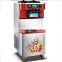 Tricolor soft ice cream sweeter/solf ice cream vending machine