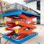 7LSJG Shandong SevenLift commercial indoor cargo scissor lift elevator hydraulic control system