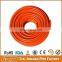 Jinguan Home Application 8X15mm Orange PVC LPG Braided Gas Hose Pipe, Flexible Natural Gas Hose, Gas Heater Hoses