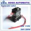 GOGO 3 way plastic solenoid valve mini 3P025-08 Port 1/4" BSP 220V AC electric control oil valve with wire lead type