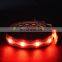 Hot sale waterproof nylon LED pet light collar with USB charging function