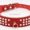Three Rows Diamonds Pet Collar Leash Training Dog Pulling Rope Pet Neck Chain Pet Supplies