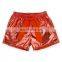 Gold metal color Kids pants Popular wholesale kids pants shiny kids short pants fit for 0-2T baby wear