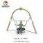 Factory newest galvanized outdoor swing