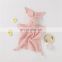 Cute Rabbit Organic Cotton Muslin Baby Comforter Toy