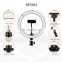 3200K-5600K aros de luz 10 inch LED make up ring fill light dimmable led selfie ring light with tripod stand ringlight