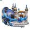 commercial game large inflatable dragon combo jumping bouncy castle with slide