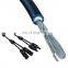 China PV1-F Insulation XLPE pv copper cable solar 2.5 mm double core 2 core ac dc cable